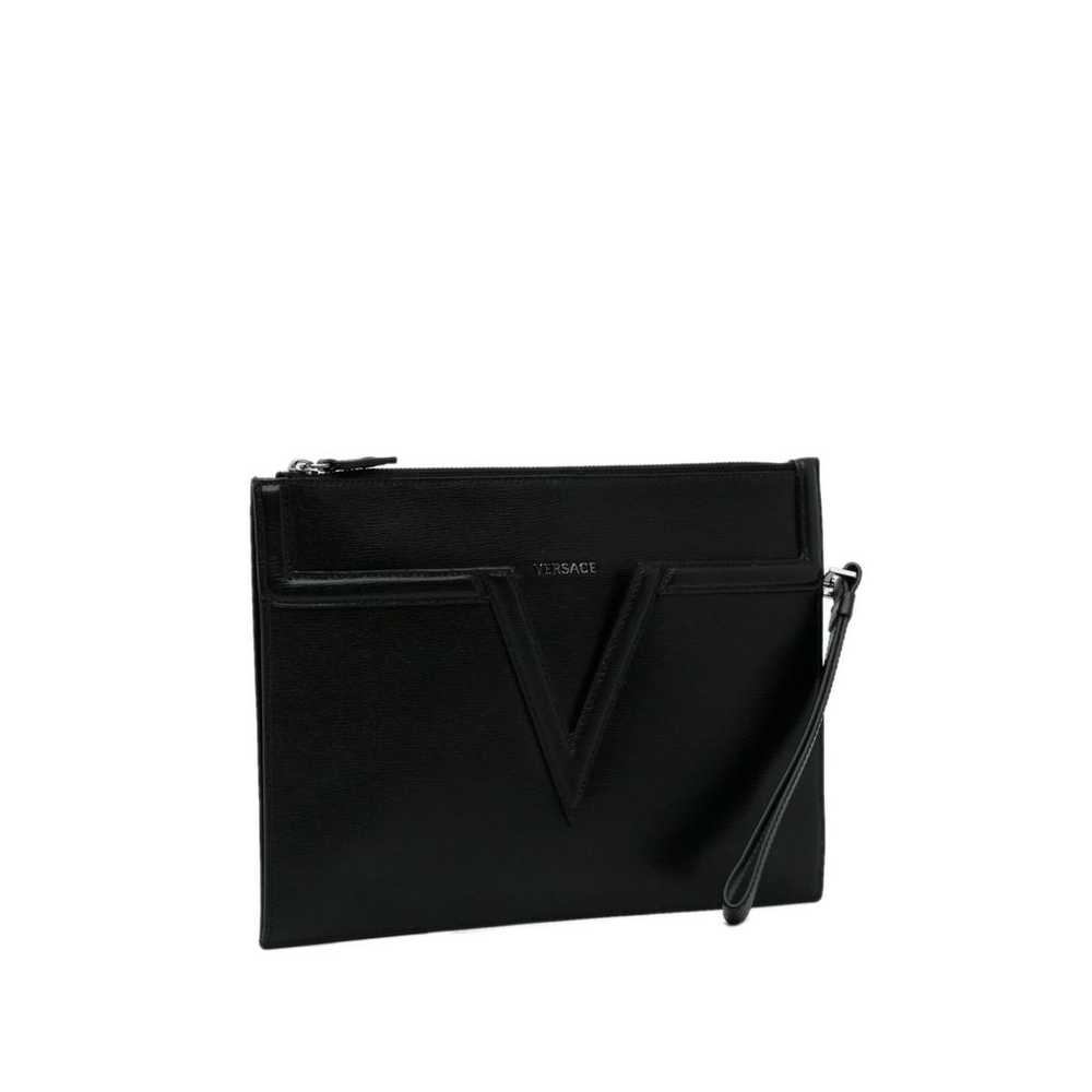 Versace Leather clutch bag - image 2