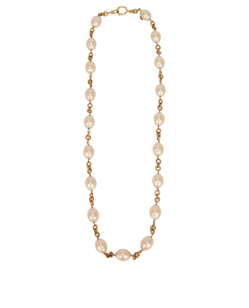 Necklaces Chanel Vintage 1984 Faux Pearl Necklace - image 1