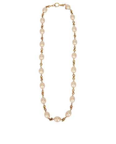 Necklaces Chanel Vintage 1984 Faux Pearl Necklace - image 1