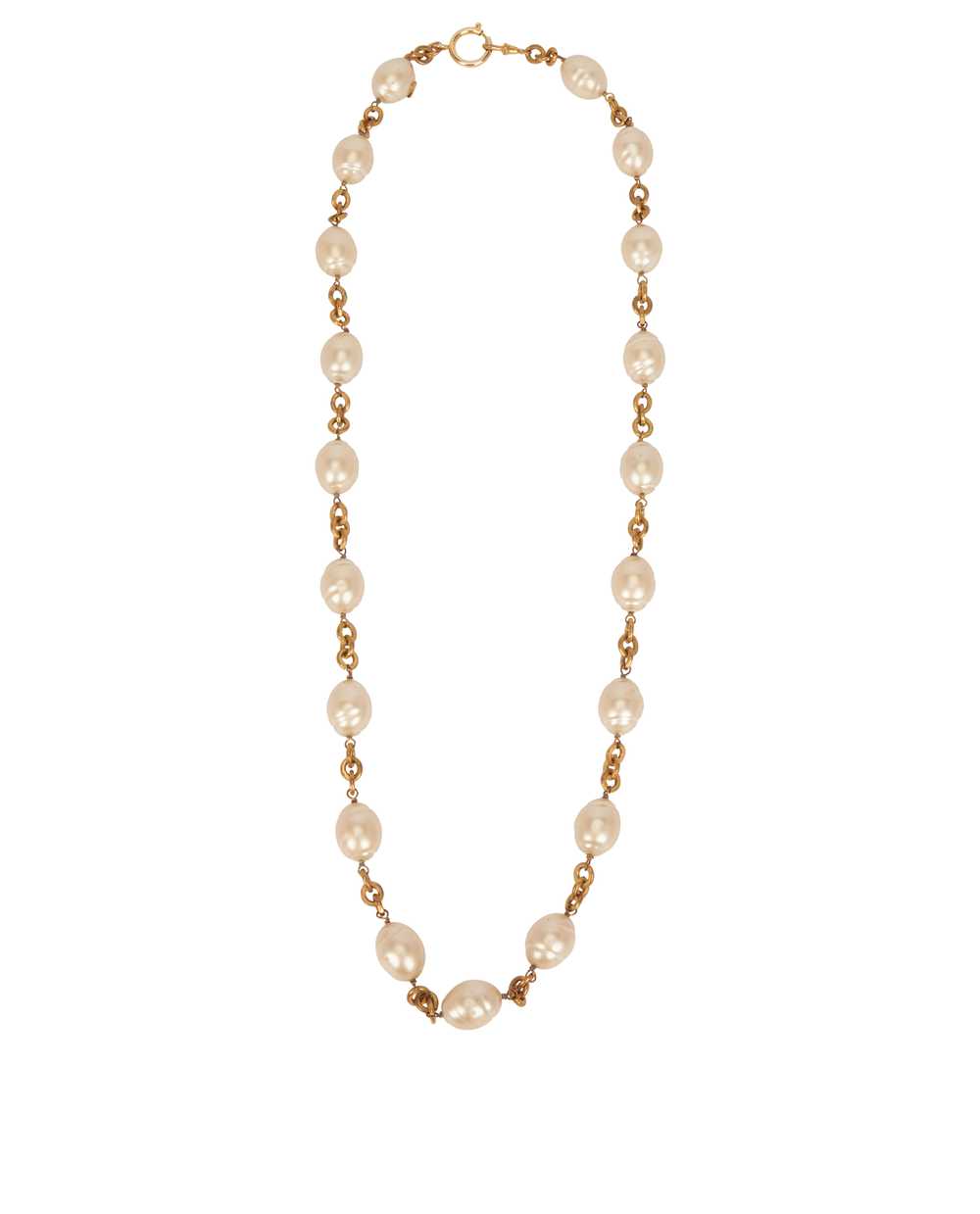 Necklaces Chanel Vintage 1984 Faux Pearl Necklace - image 2