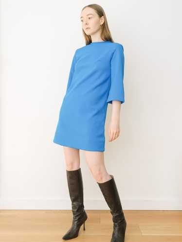 60s Aqua Blue Mini Dress