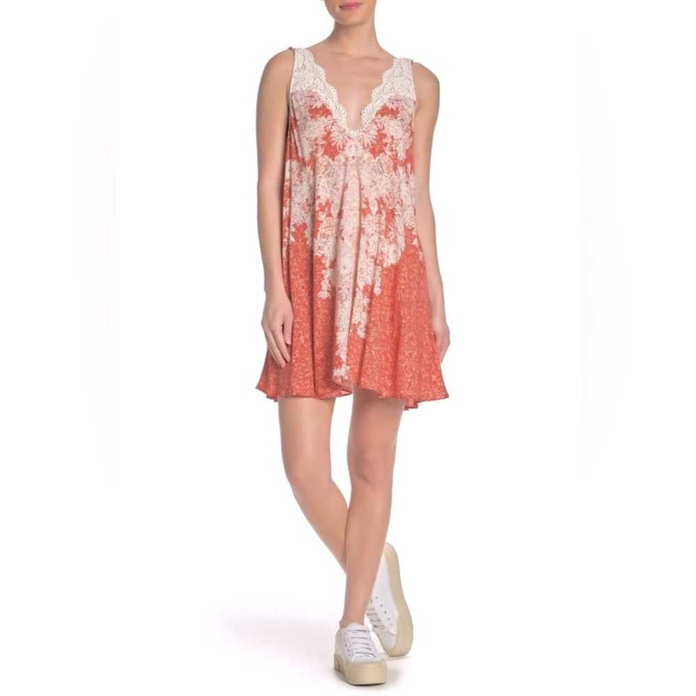 Free People Morning Sun Slip Mini Dress - image 3