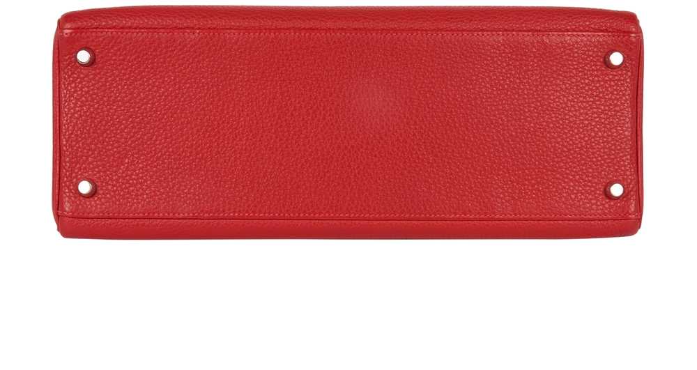 Hermès Kelly 35 In Rouge Grenat Togo - image 5