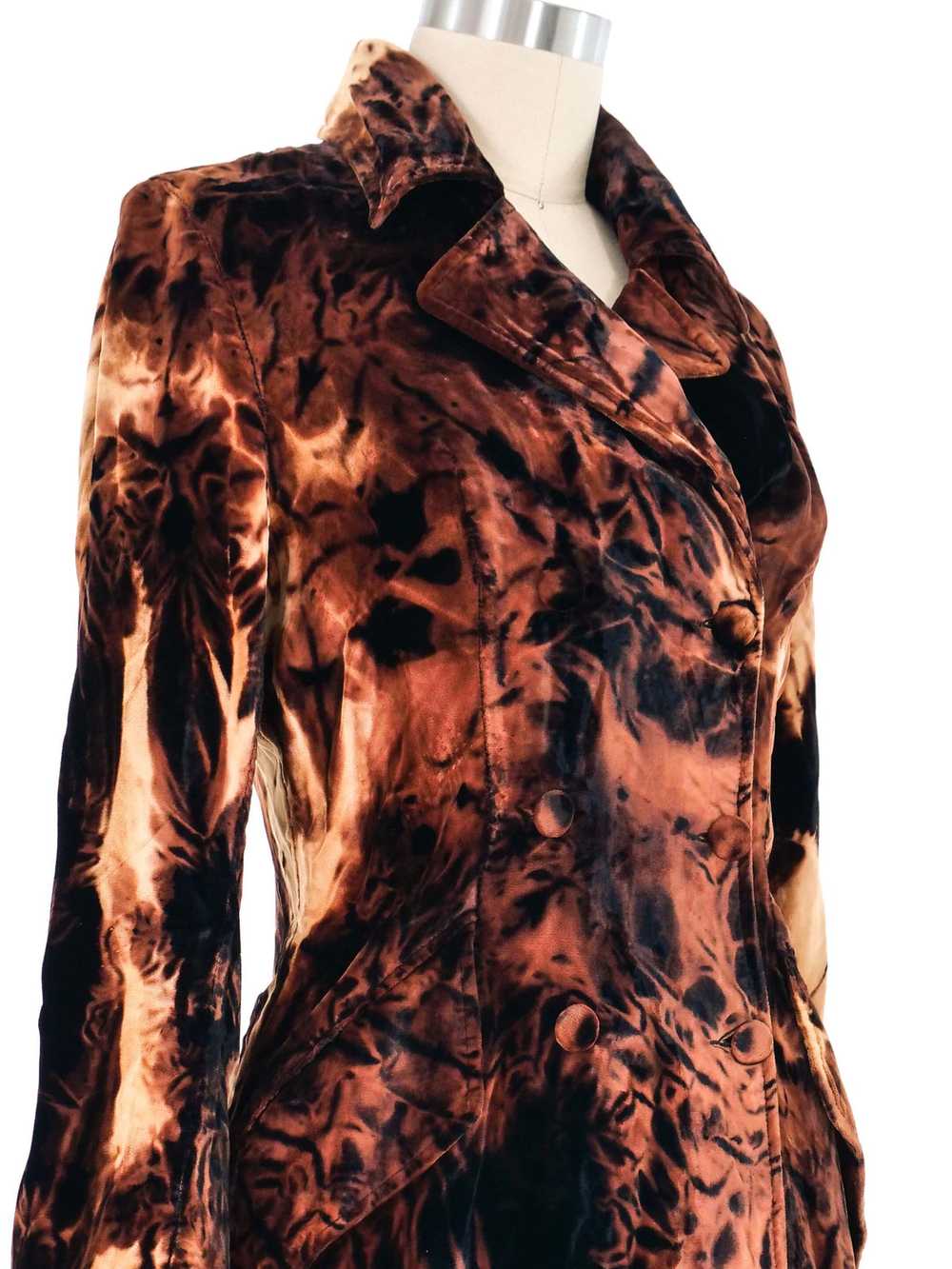 Plein Sud Tie Dye Velvet Jacket - image 2