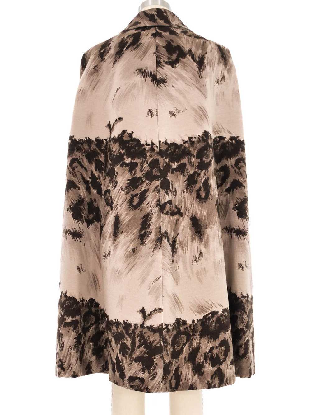 La Mendola Printed Cape Coat - image 6