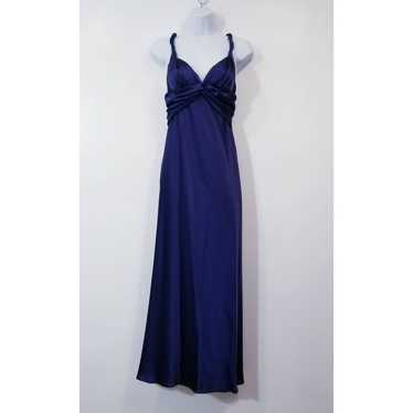 A.B.S Allen Schwartz Sateen Long Evening Gown - image 1