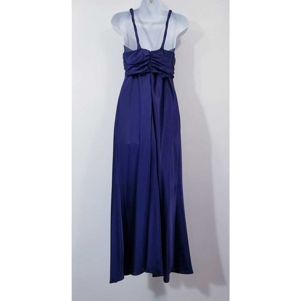 A.B.S Allen Schwartz Sateen Long Evening Gown - image 3