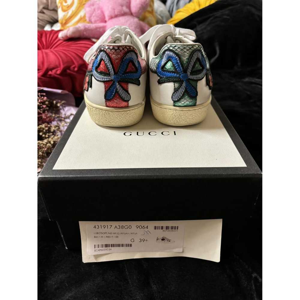 Gucci Ace leather trainers - image 6