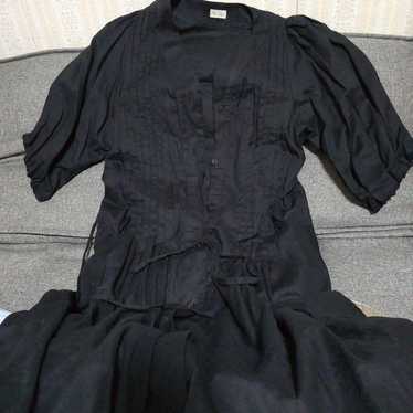 HE・ERA Black Dress L - image 1