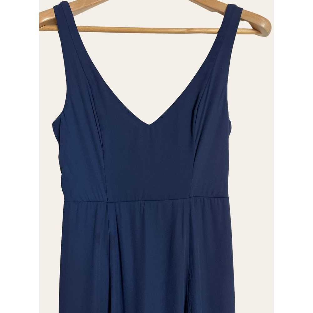 Show Me Your MuMu Navy Blue Jen Maxi Dress Size S - image 8