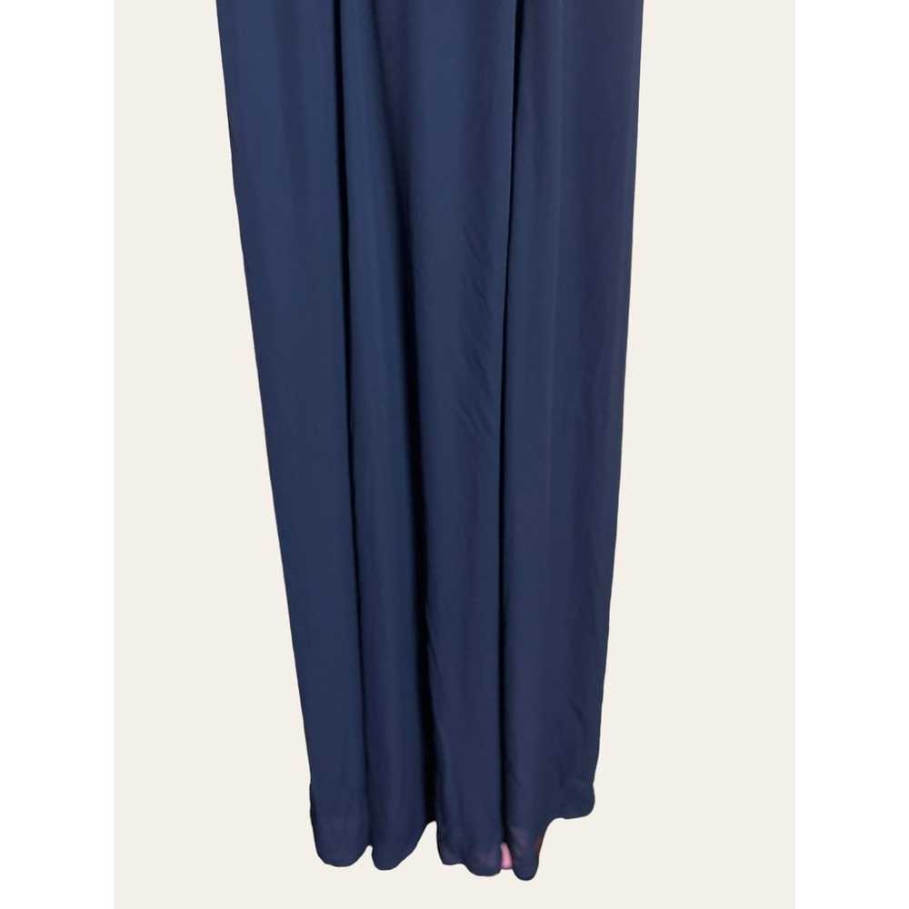 Show Me Your MuMu Navy Blue Jen Maxi Dress Size S - image 9