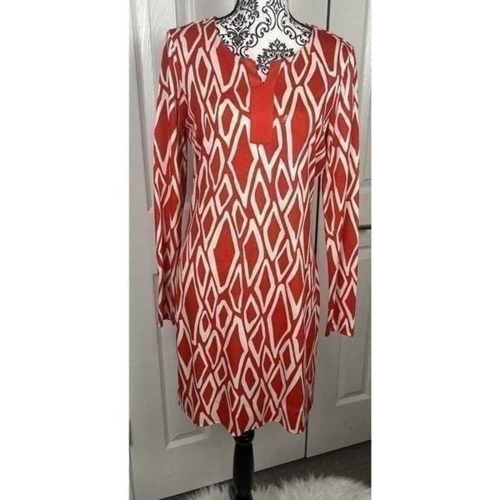 Diane von Furstenberg Reina Ikat Tunic Dress Wome… - image 1