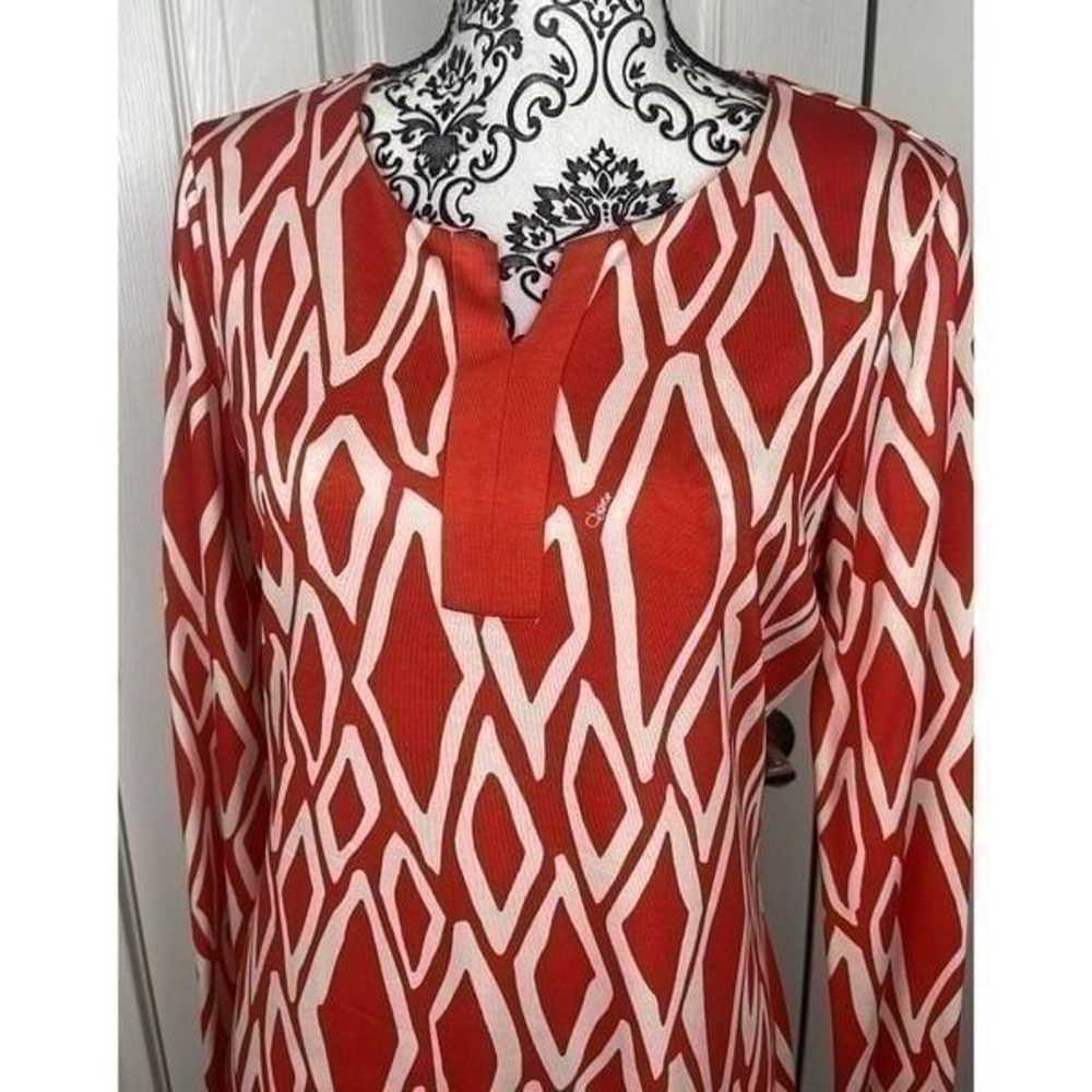 Diane von Furstenberg Reina Ikat Tunic Dress Wome… - image 2