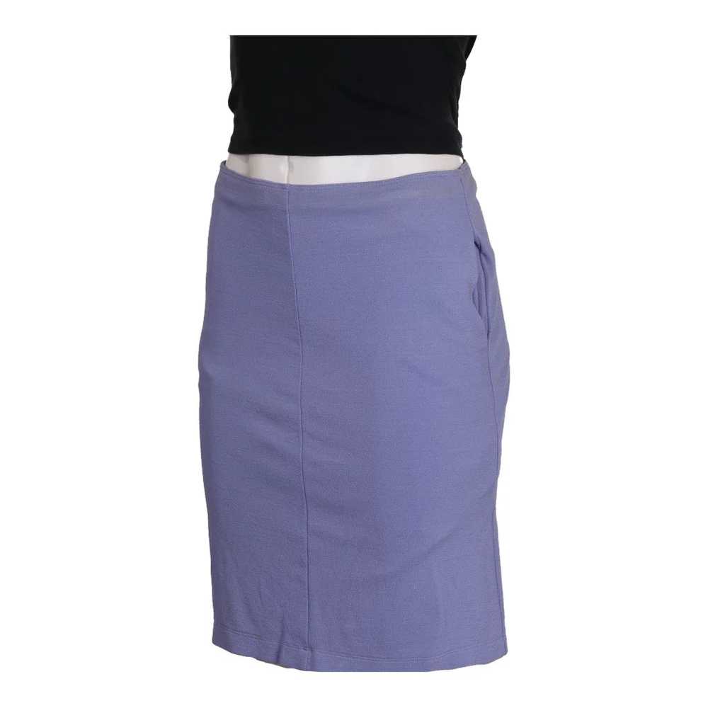 Missoni Midi Skirt - 30W UK 10 Blue Viscose Blend - image 2