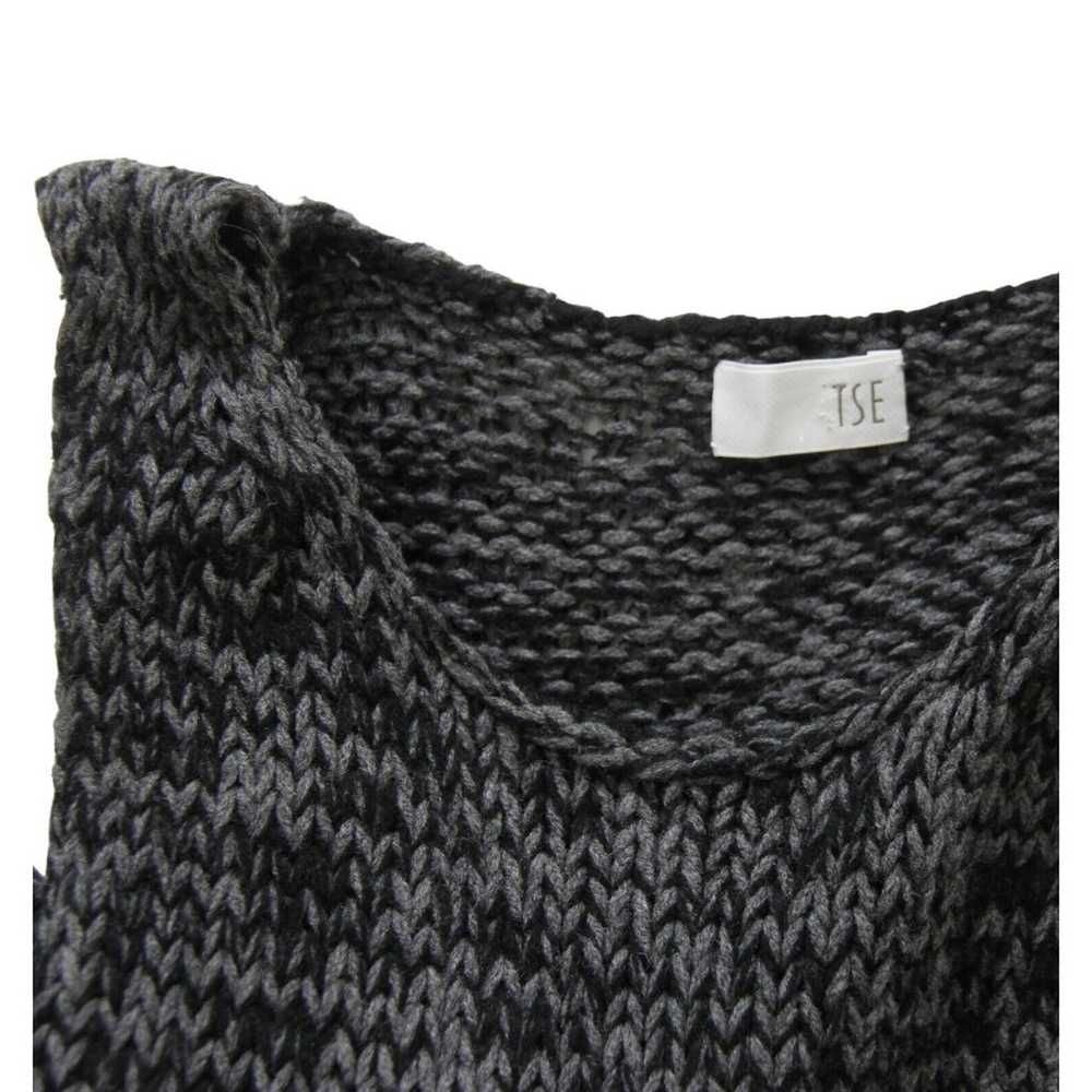 TSE Chunky Wool Knit Dress Womens Large Sleeveles… - image 5