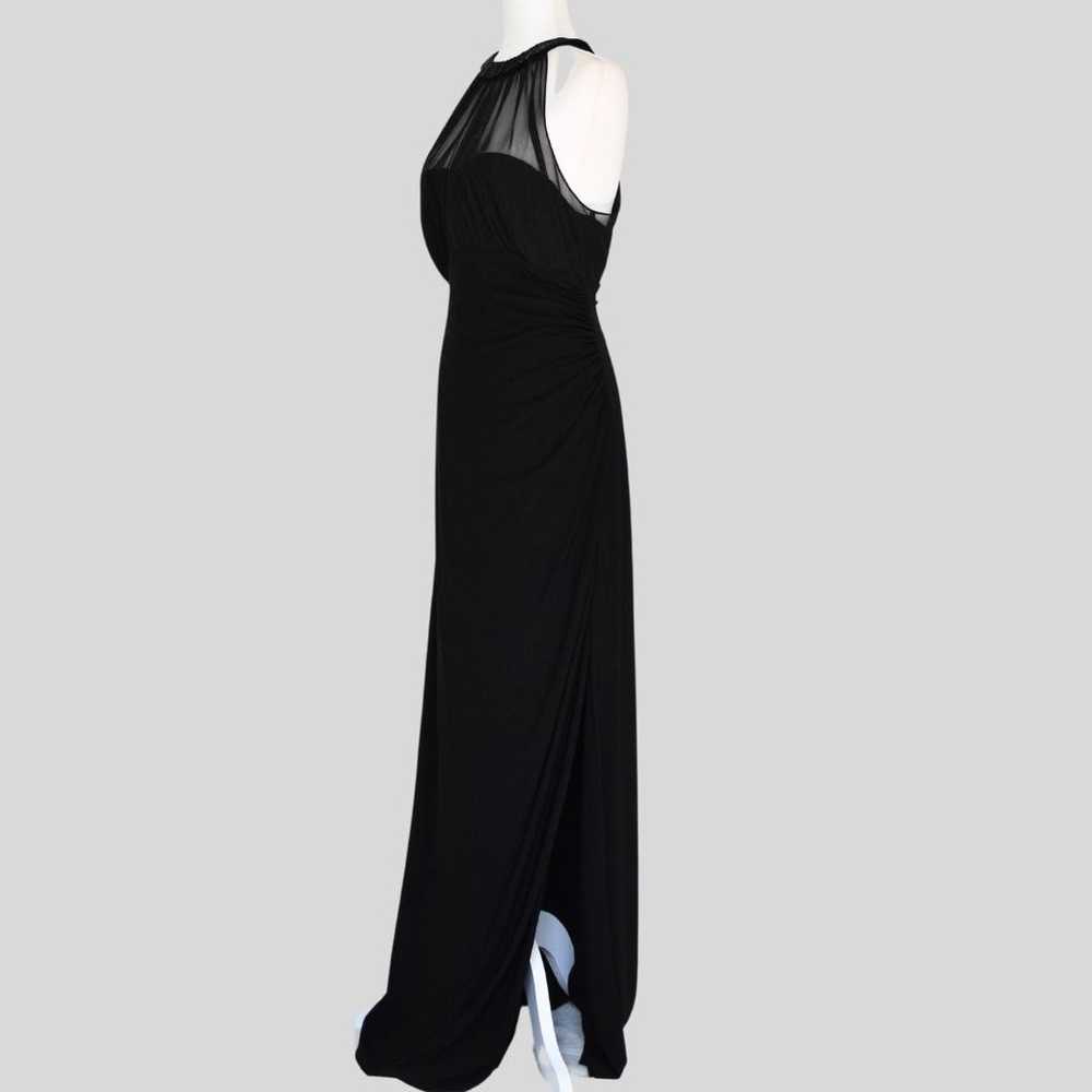 RALPH LAUREN Women's Maxi Black Halter Evening Go… - image 3