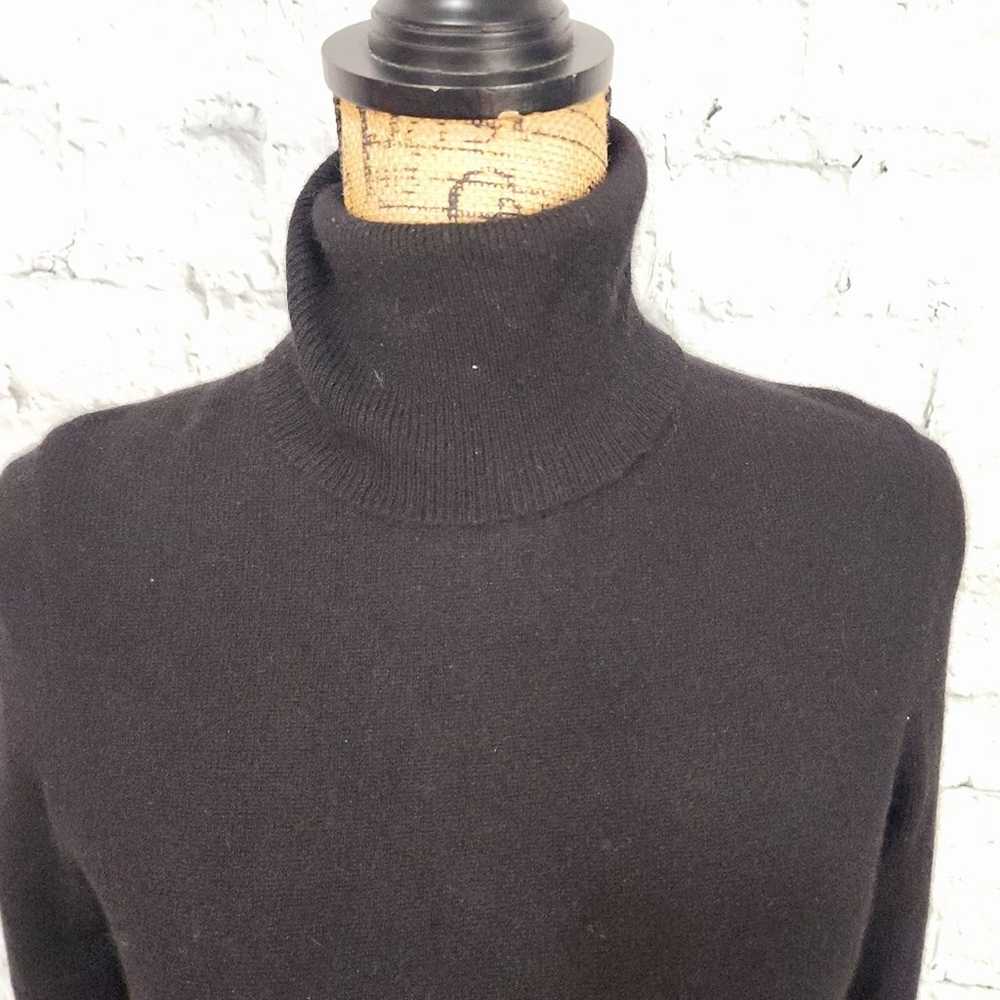 C by Bloomingdales cashmere sweater dress Sz S bl… - image 2