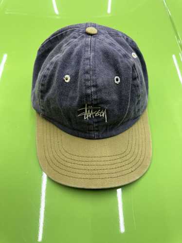 Stussy × Vintage Vintage 90s Stussy script USA Cap