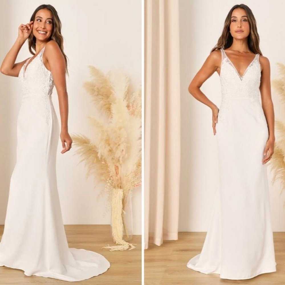 LULUS Bridal Wedding Elegant Sophisticated Sexy F… - image 3