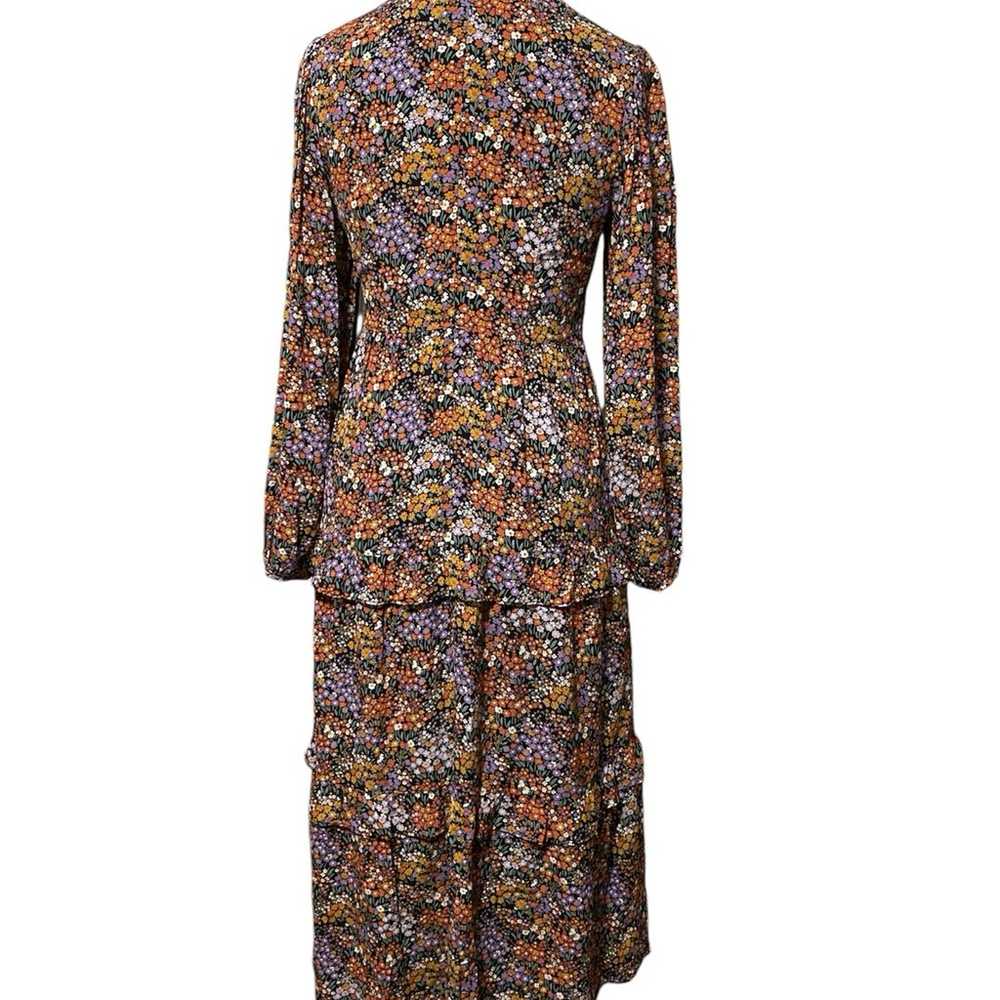 Paris Atelier & Other Stories Floral Dress Size 4 - image 4