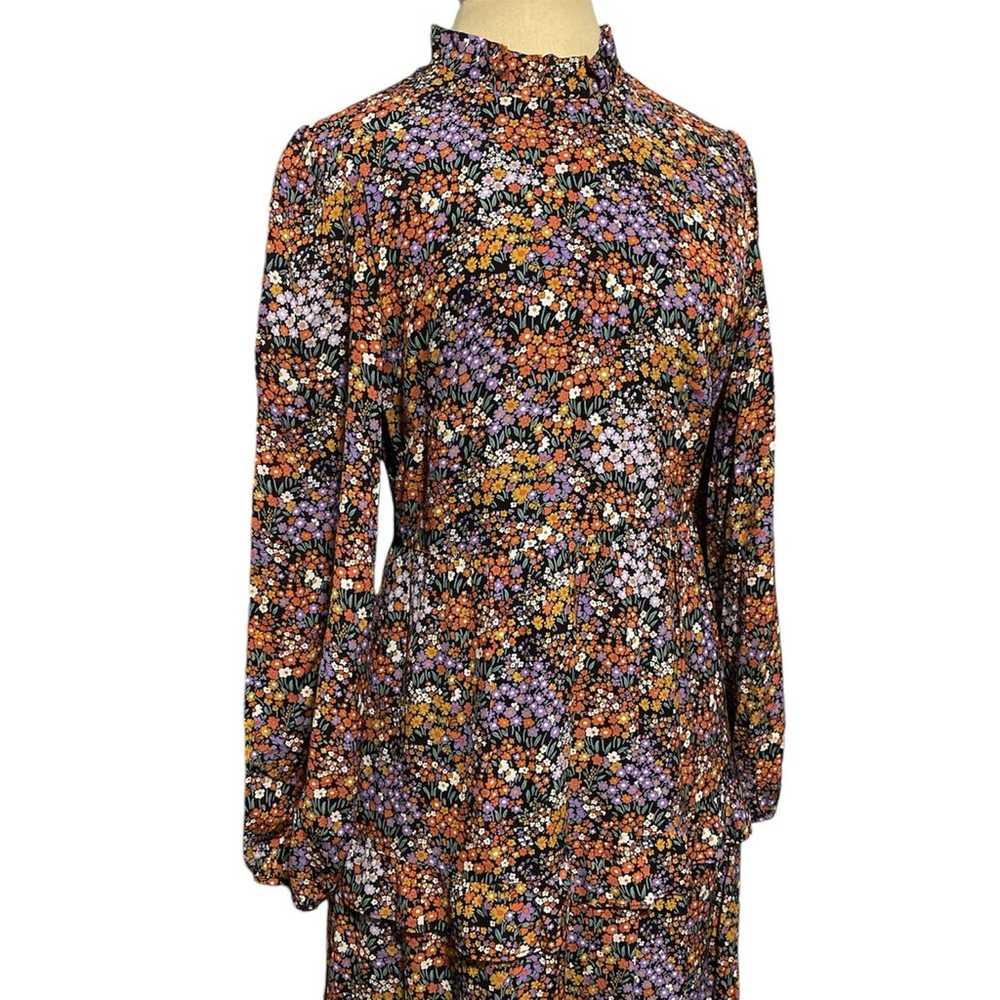 Paris Atelier & Other Stories Floral Dress Size 4 - image 5