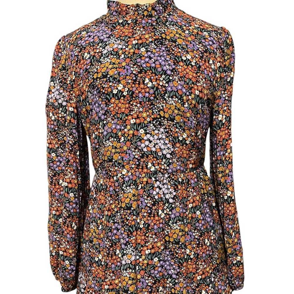 Paris Atelier & Other Stories Floral Dress Size 4 - image 6