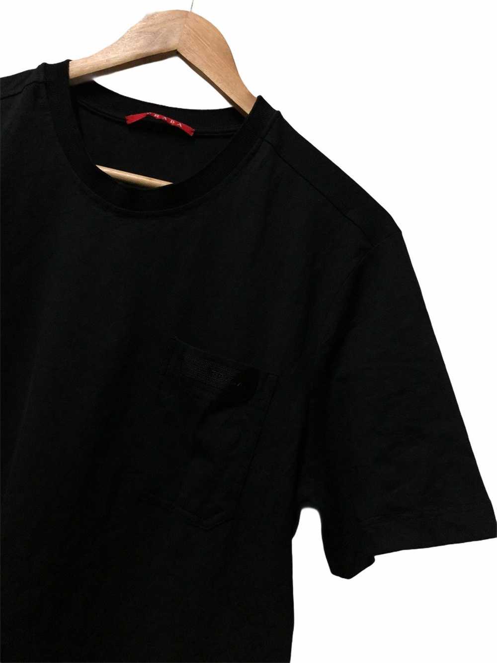 Prada × Vintage PRADA T-SHIRT SINGLE POCKET LOGO - image 2