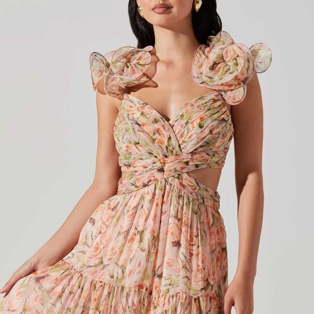 ASTR the Label Fritillaria Floral Maxi Dress - Co… - image 3