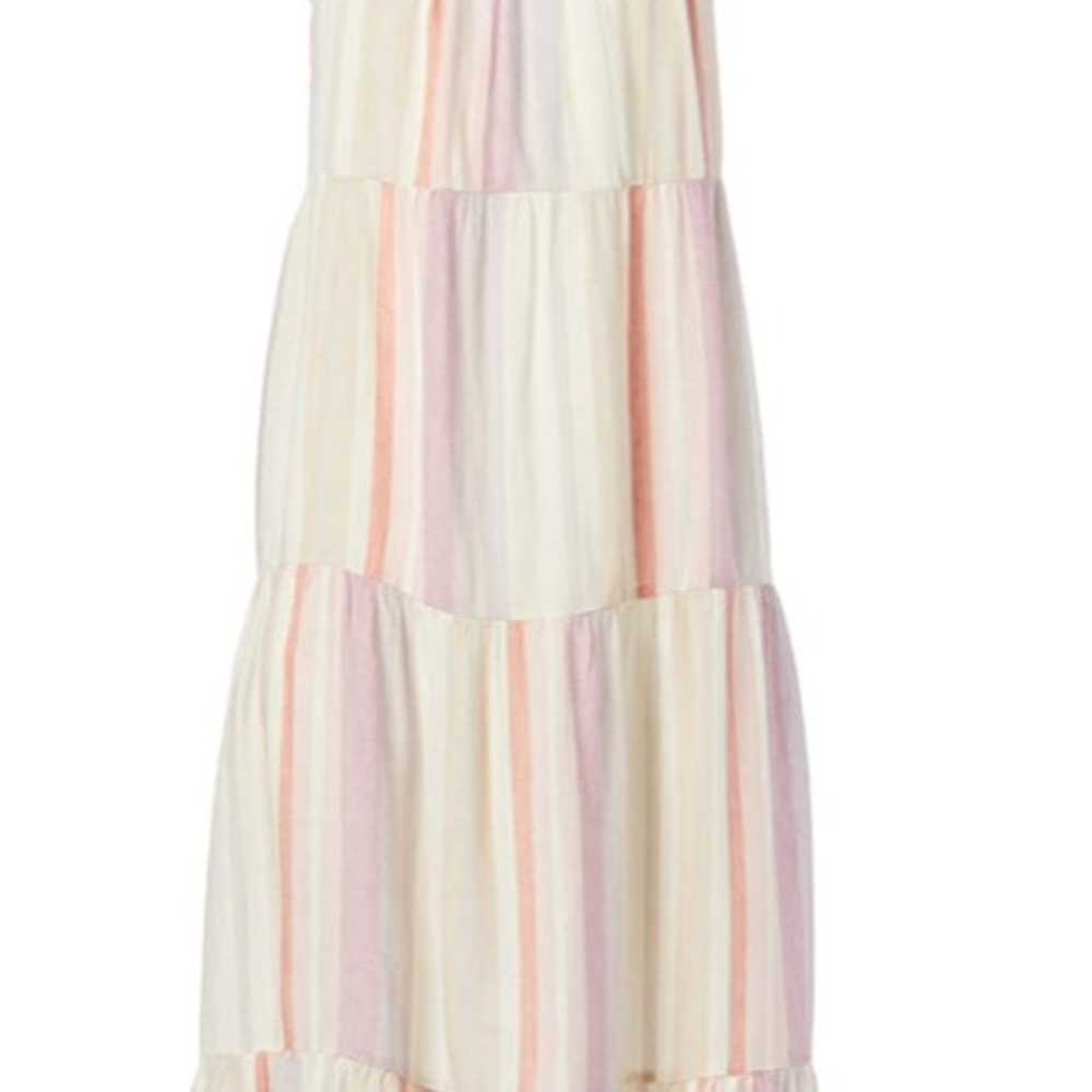 Rails Amaya Tiered Midi Dress rainbow Juliette St… - image 3