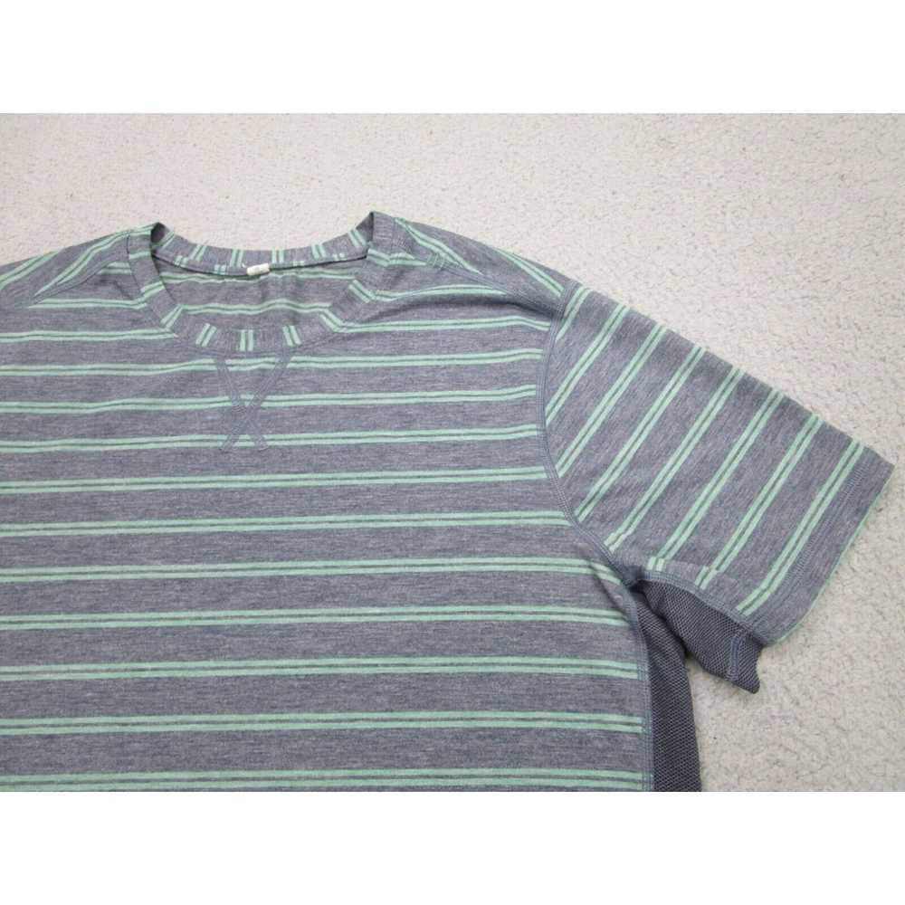 Lululemon Lululemon Shirt Mens L Gray Green Vente… - image 2