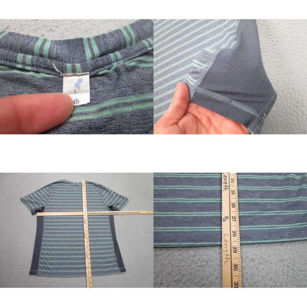 Lululemon Lululemon Shirt Mens L Gray Green Vente… - image 4