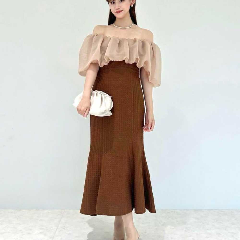 【LEJA】2WAY Off-Shoulder Puff Sleeve Variation Mer… - image 4