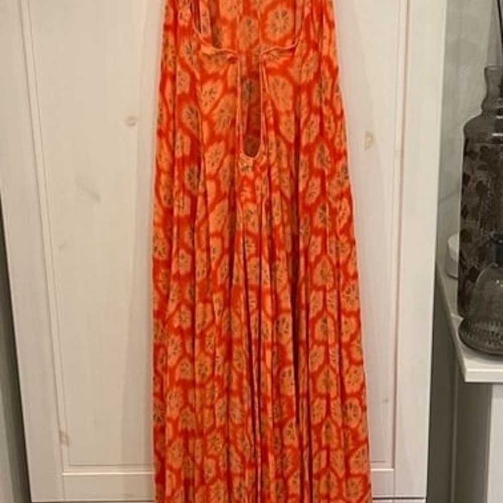 RARE Free People FP ONE Shibori Maxi Dress - Size… - image 5