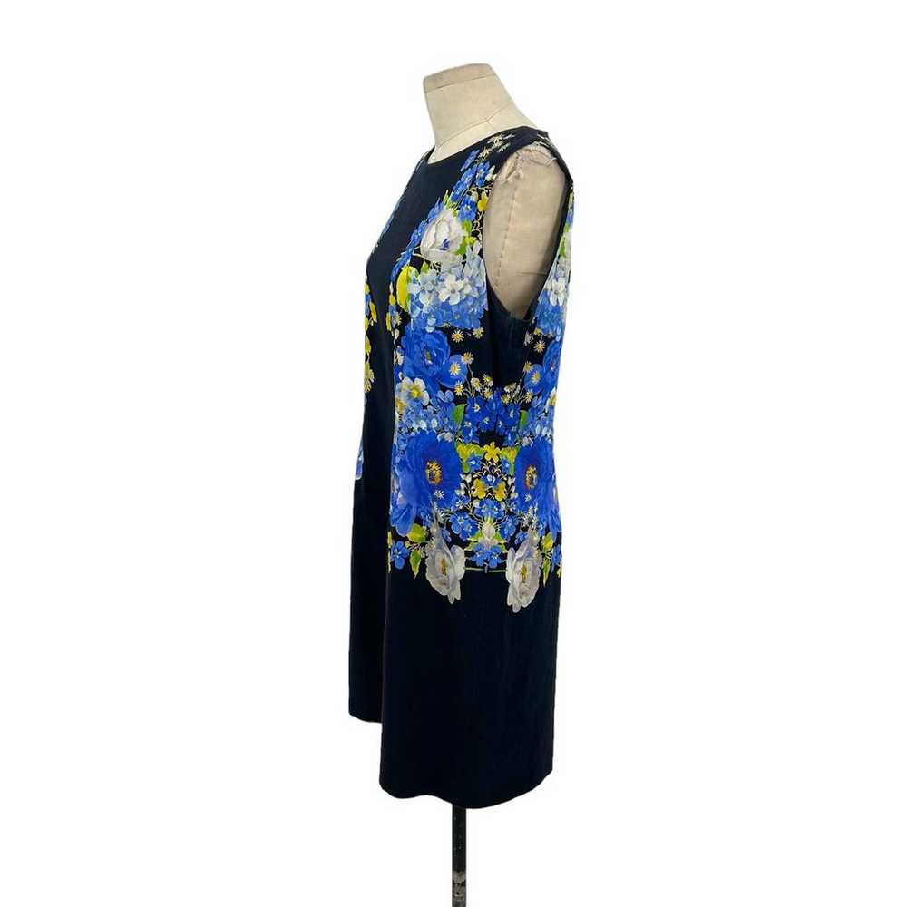 Hobbs London Fiona Sheath Dress Blue Navy Floral … - image 4