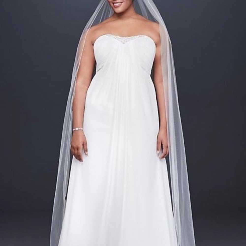 David’s Bridal Plus Size Wedding Dress - Size 16W… - image 9