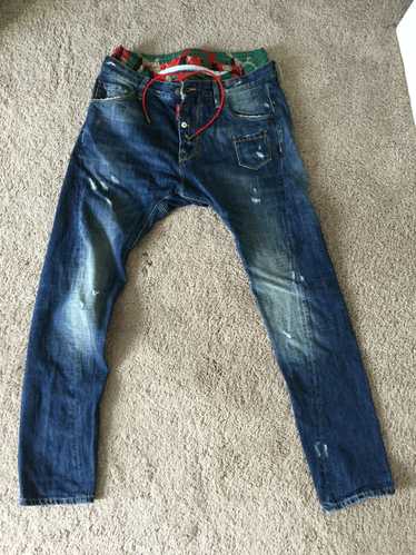 Dsquared2 drop crotch jeans