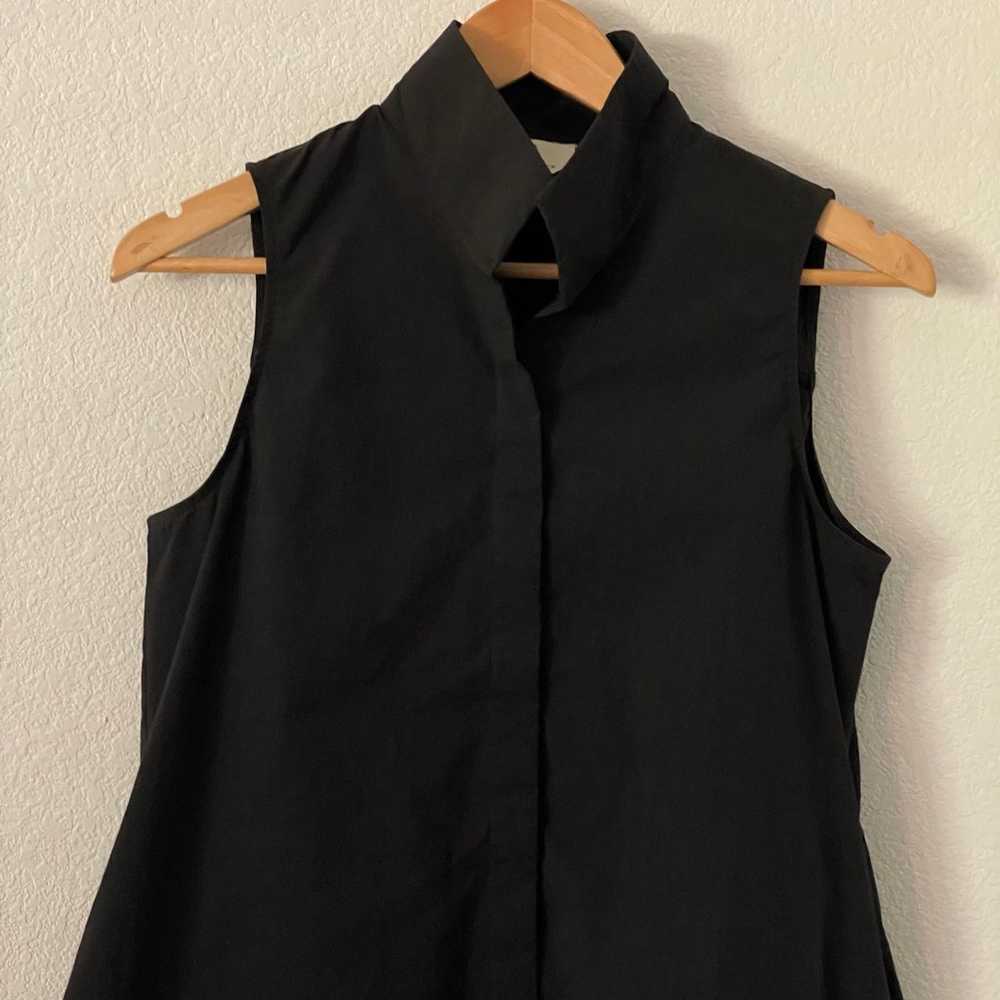 Tuckernuck Charlie Shirt Dress Sleeveless Black P… - image 7