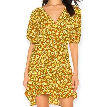 Faithfull the Brand Ilia Floral  Mini Dress in Saf