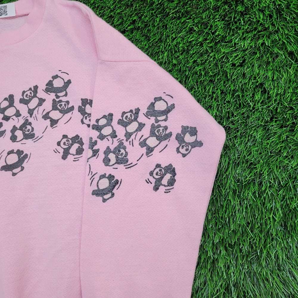 Other Vintage 80s Panda Sweatshirt Womens Medium … - image 2