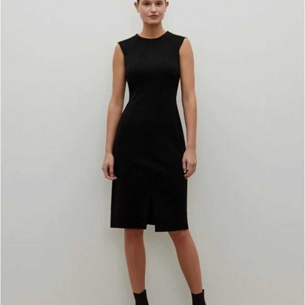 MM Lafleur Katie Dress 4 Black Stretch Ponte Shea… - image 1