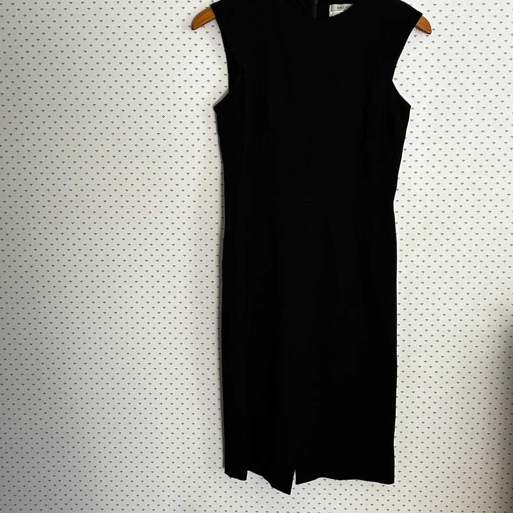 MM Lafleur Katie Dress 4 Black Stretch Ponte Shea… - image 4