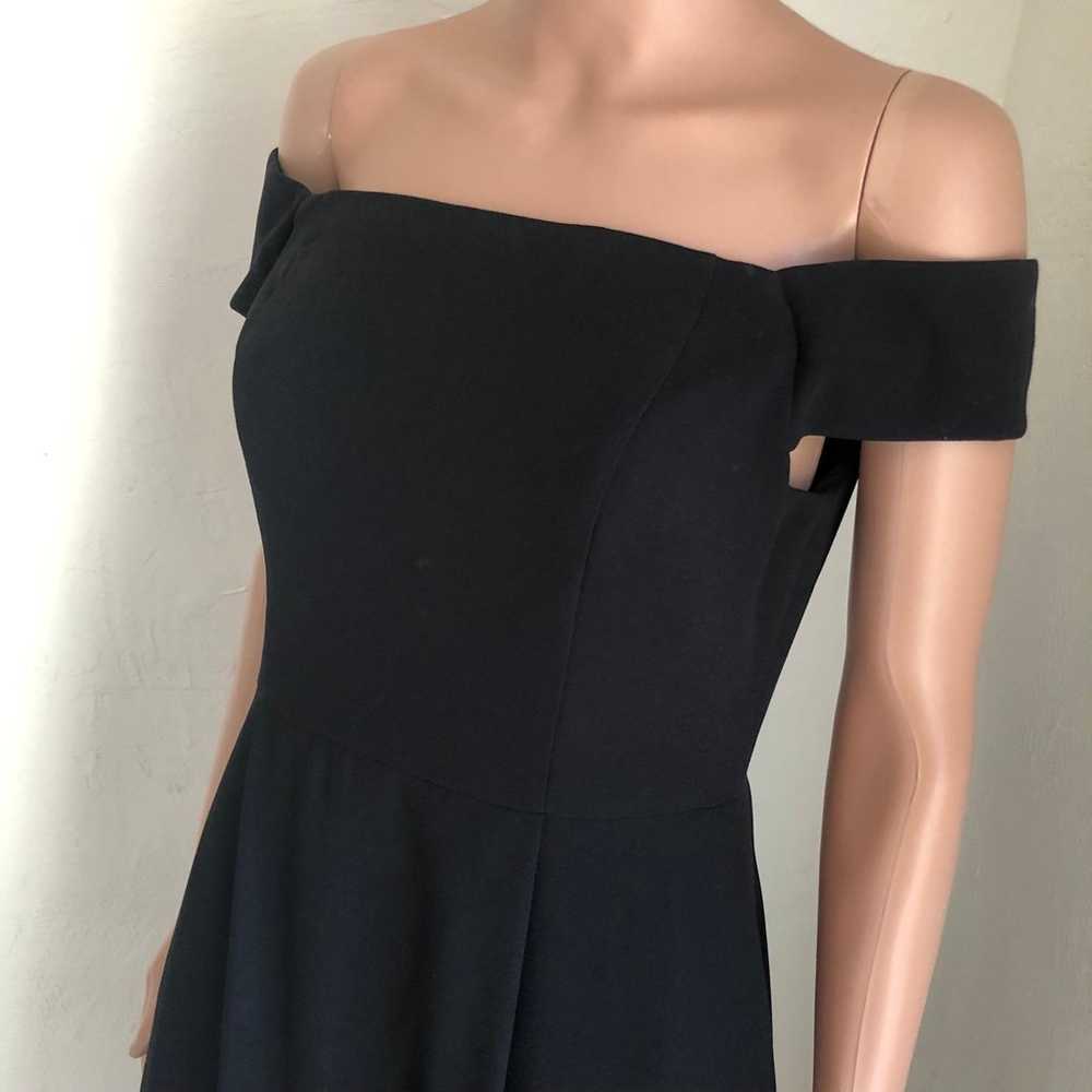 Aidan By Aidan Mattox Black Formal Gown Dress Str… - image 11