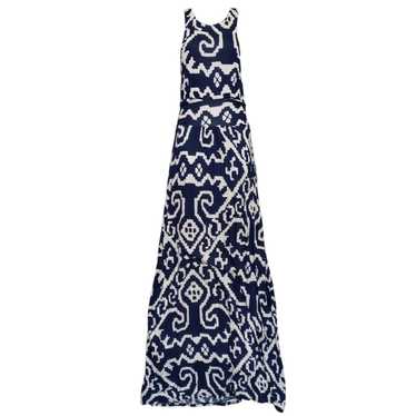 Anthropologie Maeve Scrollwork Tribal Maxi Dress |