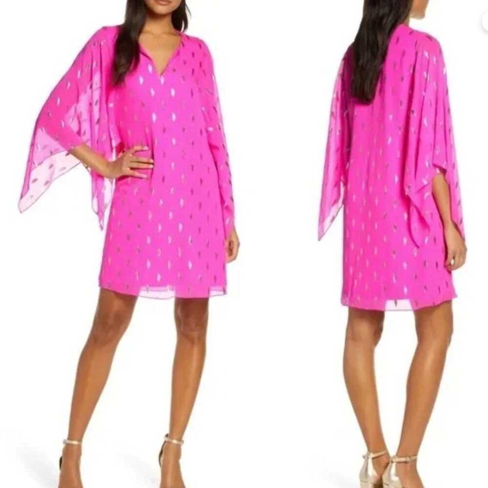 Lilly Pulitzer Shalynn Silk Caftan Dress Women's … - image 2