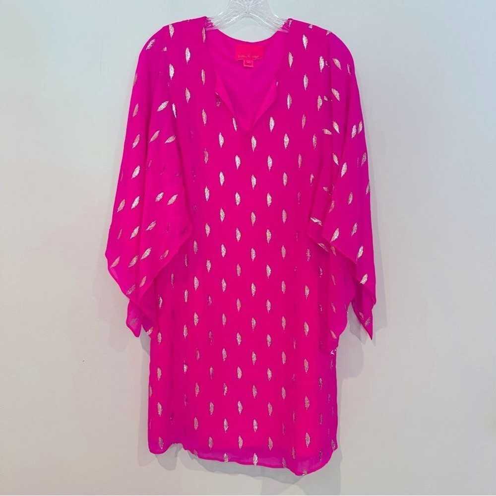 Lilly Pulitzer Shalynn Silk Caftan Dress Women's … - image 5