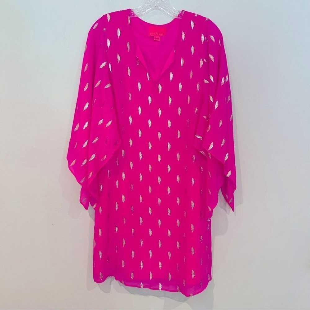 Lilly Pulitzer Shalynn Silk Caftan Dress Women's … - image 6