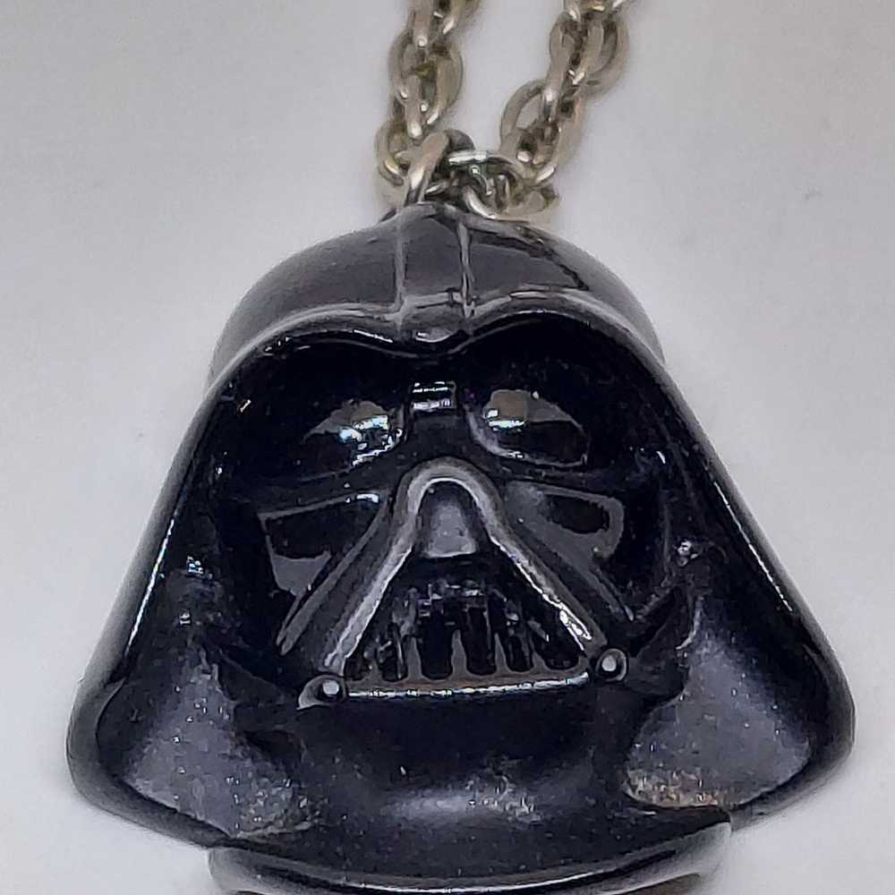 Star Wars 1977 Vintage Darth Vader Black Enamel P… - image 2