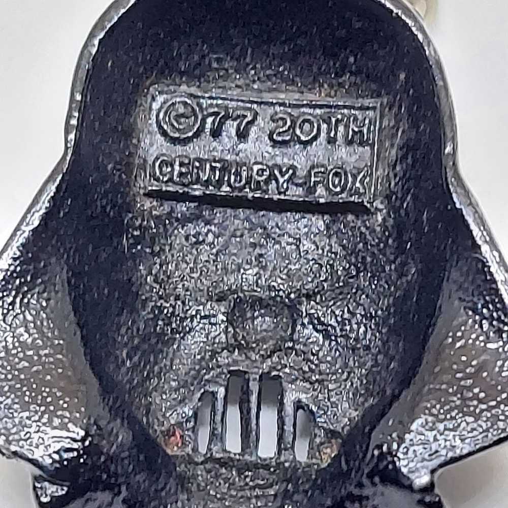 Star Wars 1977 Vintage Darth Vader Black Enamel P… - image 7