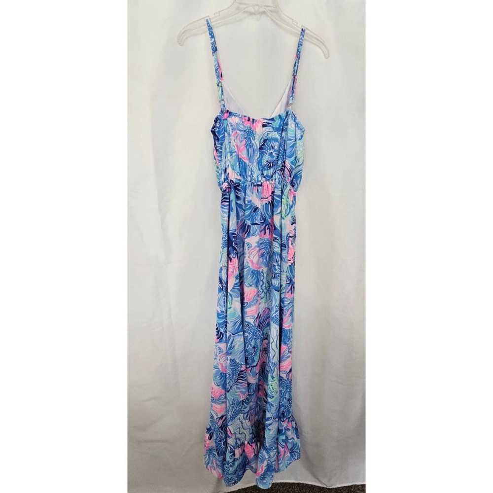 Lilly Pulitzer Mareena Dress Saltwater Shade Seek… - image 5