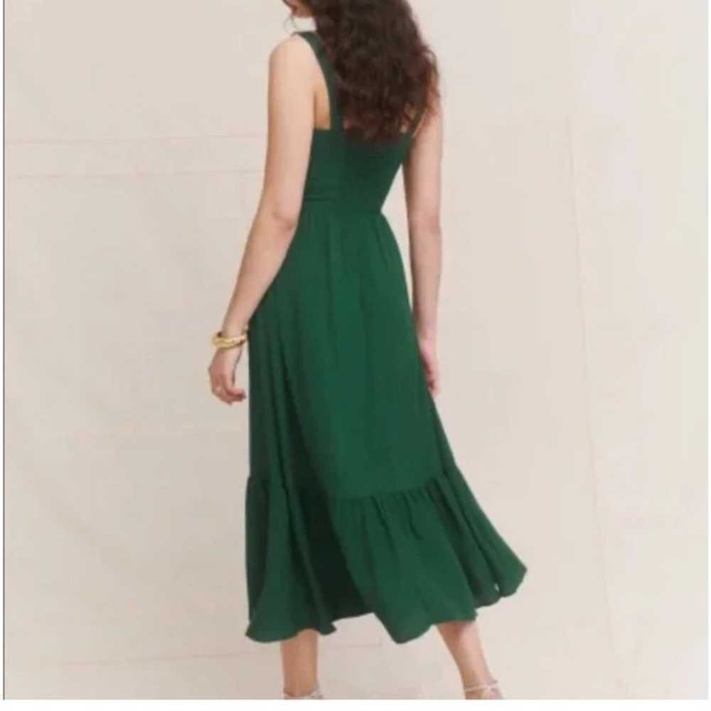 Reformation Nikita Green Midi Dress - image 2